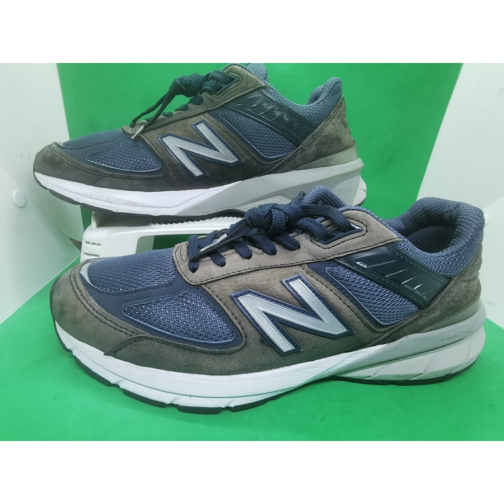 New Balance 990v5 Shoes Mens Size 9.5 Blue Mesh Running Sneakers M990NV5 USA
